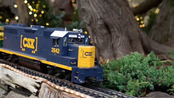 Holiday Garden Railway