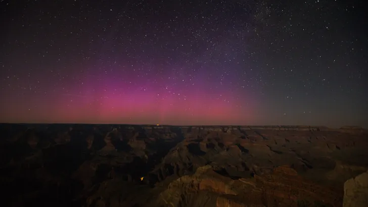 Grand Canyon Aurora Borealis