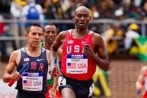 Olympians at the Penn Relays 2012