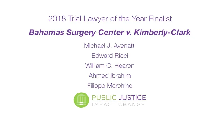 Trial Lawyer of the Year 2018